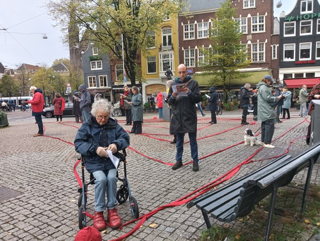 Getuigen van Gaza zaterdag in Amsterdam
